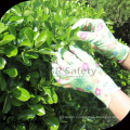 SRSAFETY hot-sale printed gardening gloves / safety glove
